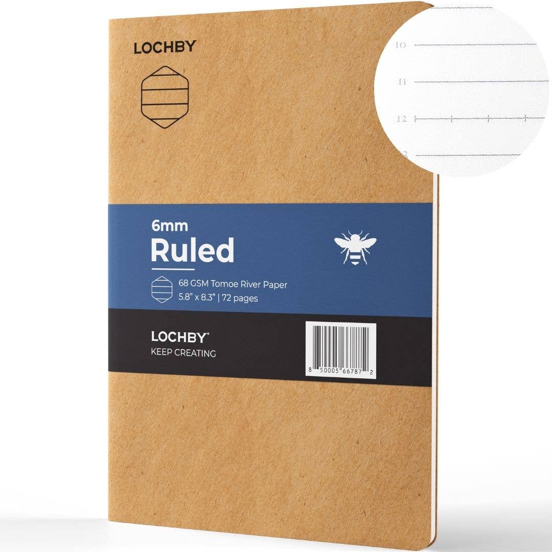 LOCHBY - A5 Ruled - The Merri Artist - merriartist.com