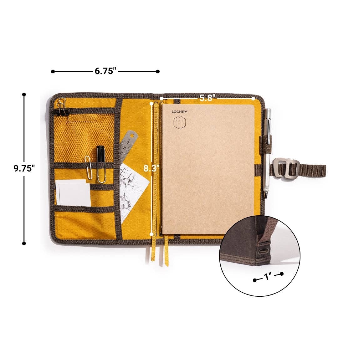 LOCHBY - Artists Field Journal - Brown - The Merri Artist - merriartist.com