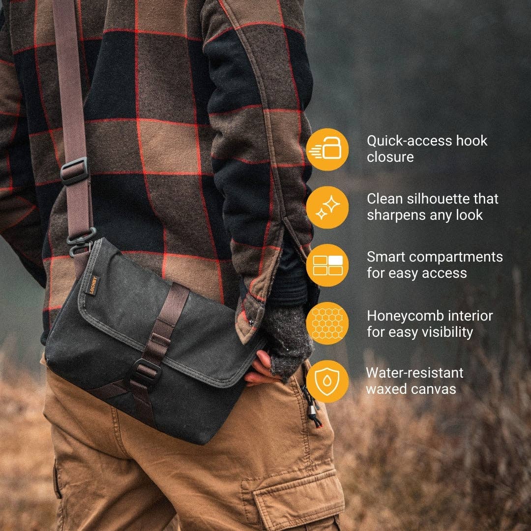 LOCHBY - Artists Field Sling - Brown - The Merri Artist - merriartist.com