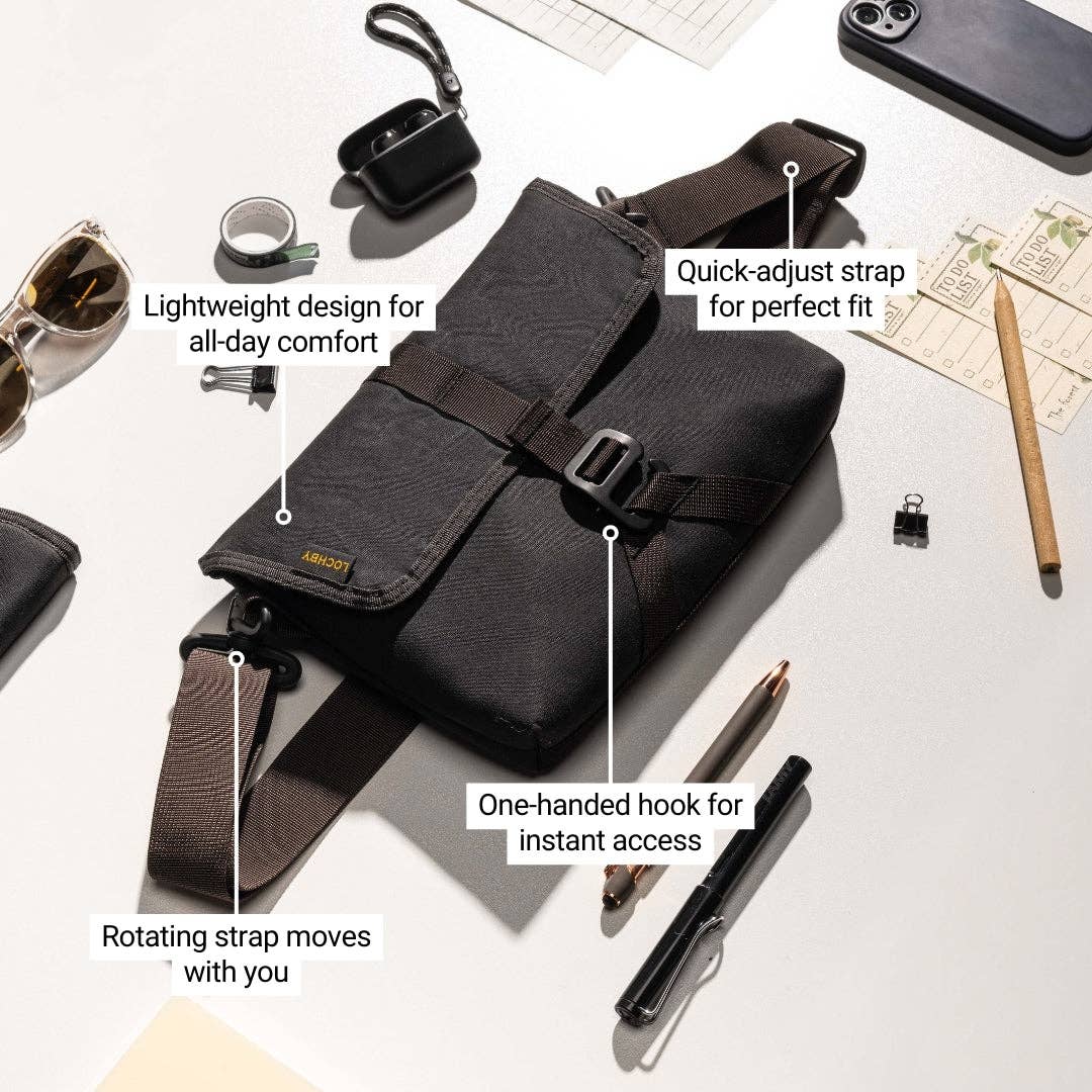 LOCHBY - Artists Field Sling - Brown - The Merri Artist - merriartist.com