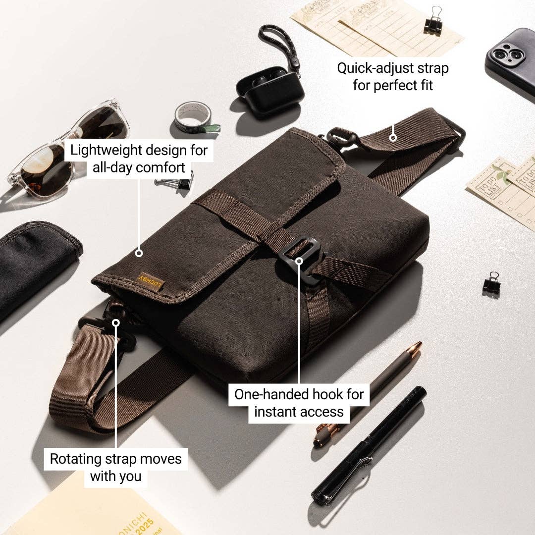 LOCHBY - Artists Field Sling - Brown - The Merri Artist - merriartist.com