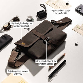 LOCHBY - Artists Field Sling - Brown - The Merri Artist - merriartist.com