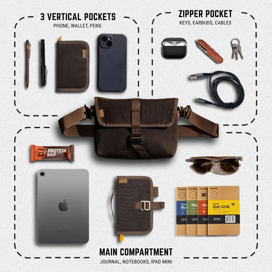 LOCHBY - Artists Field Sling - Nautical - The Merri Artist - merriartist.com