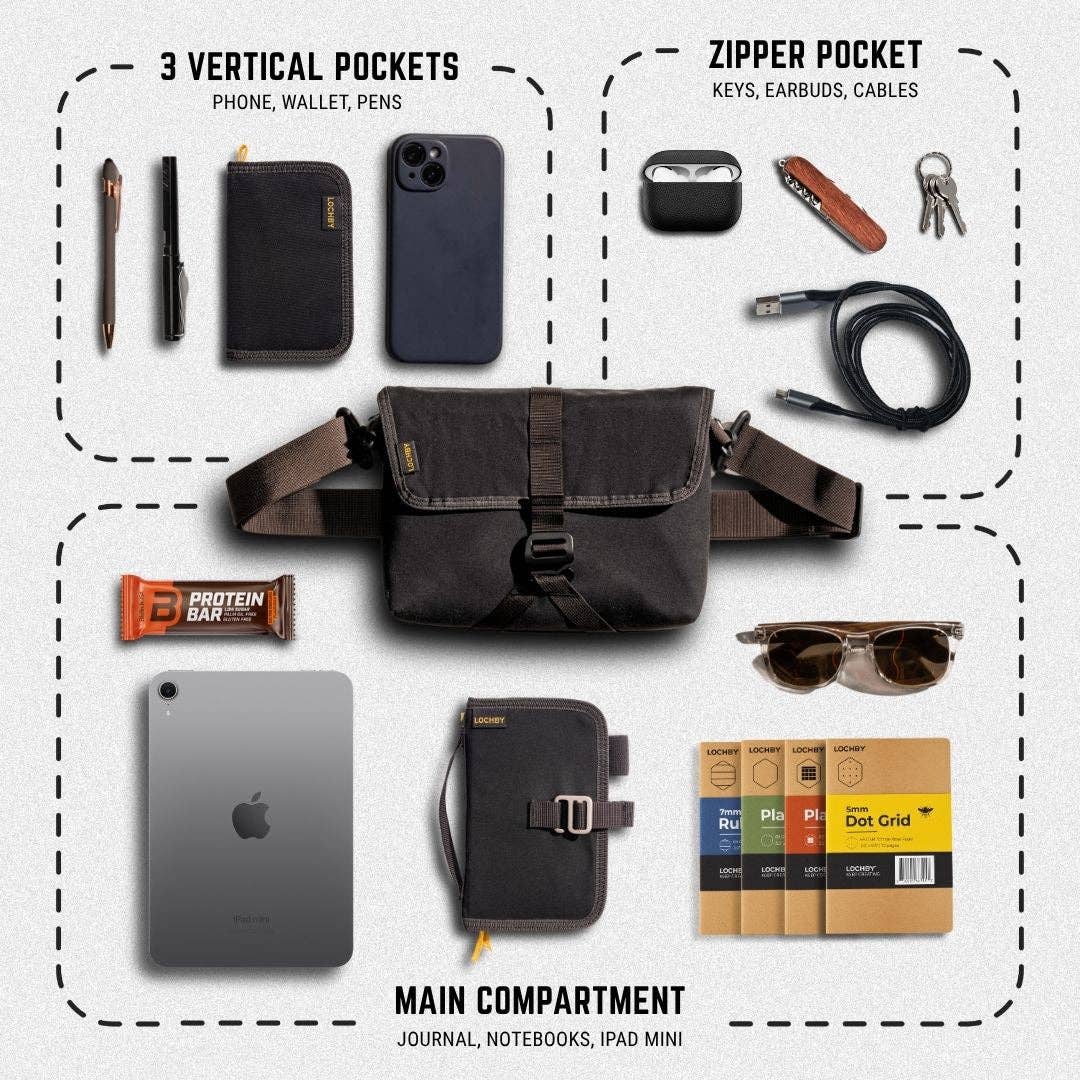 LOCHBY - Artists Field Sling - Nautical - The Merri Artist - merriartist.com