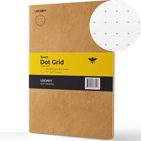 LOCHBY - B5 Notebooks (1 - pack) - Dot Grid - The Merri Artist - merriartist.com