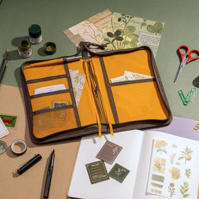 LOCHBY - Field Folio A5 - Black Multicam - The Merri Artist - merriartist.com