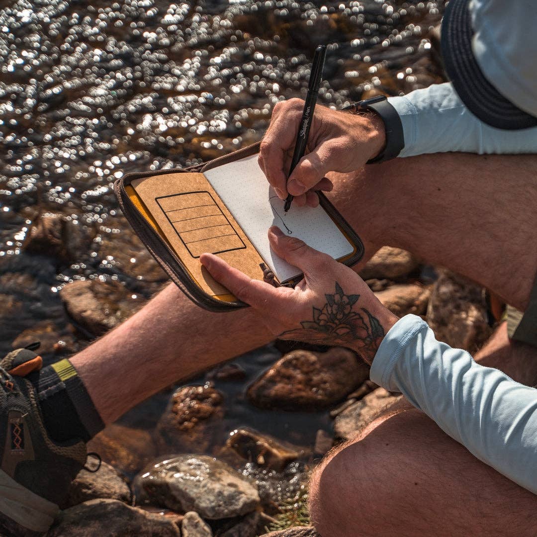 LOCHBY - Pocket Journal - Brown - The Merri Artist - merriartist.com