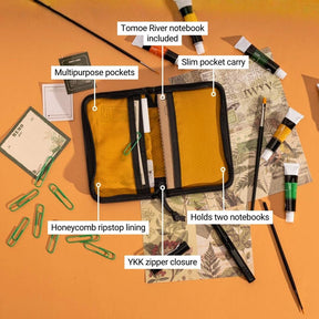 LOCHBY - Pocket Journal - Brown - The Merri Artist - merriartist.com