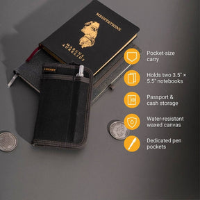 LOCHBY - Pocket Journal - Brown - The Merri Artist - merriartist.com