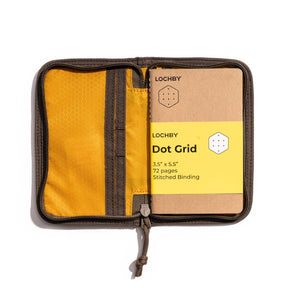 LOCHBY - Pocket Journal - Brown - The Merri Artist - merriartist.com