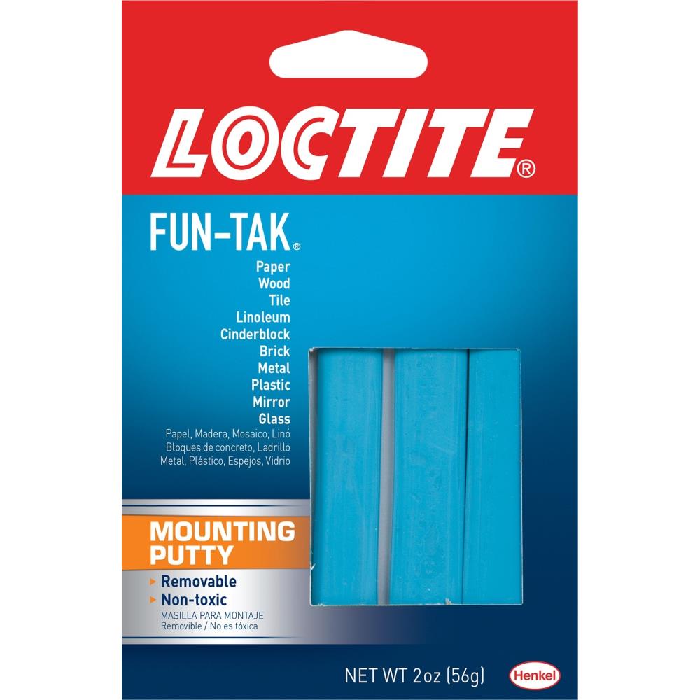 Loctite Fun - Tak Mounting Putty - 2 oz Clear - The Merri Artist - merriartist.com
