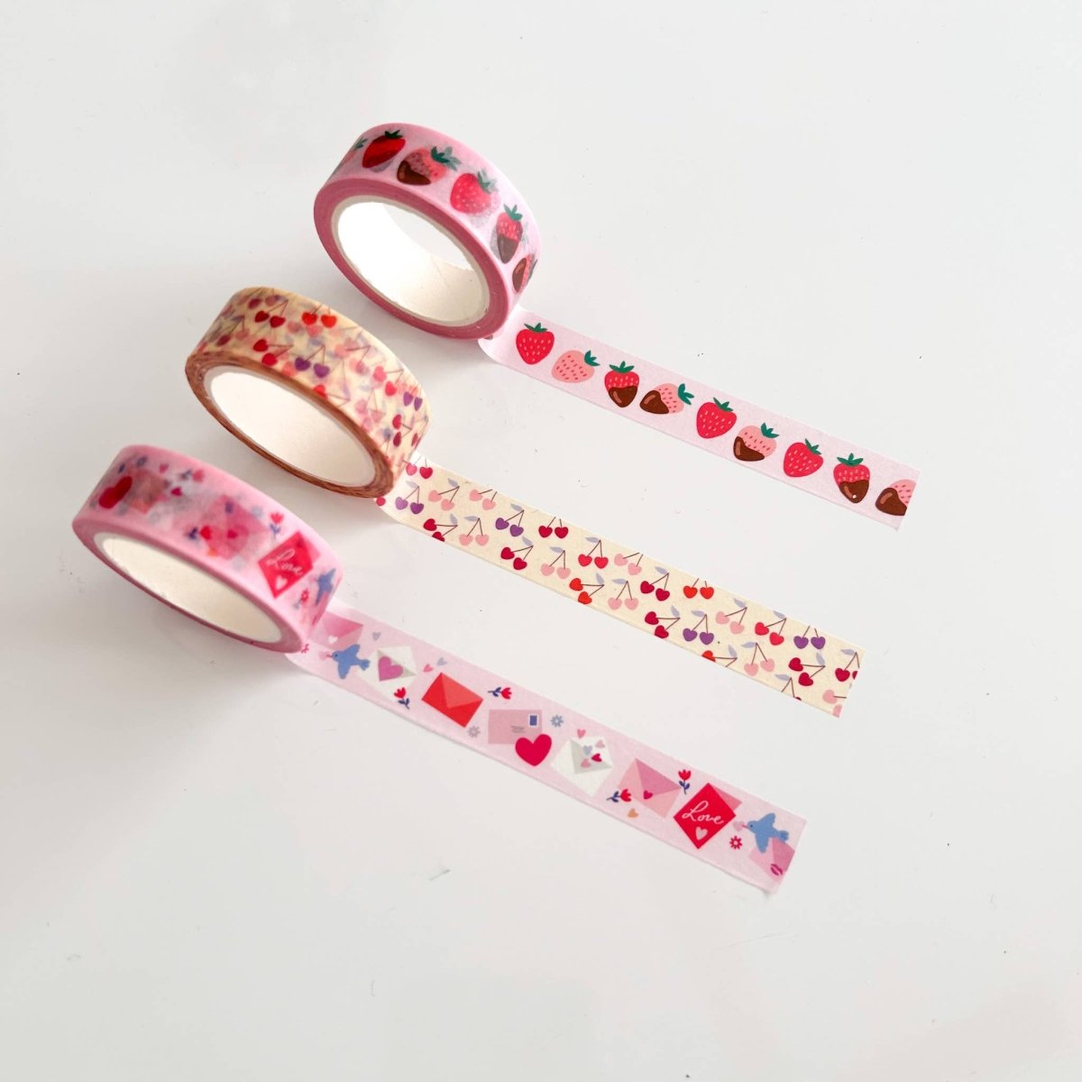 Love Letters Washi Tape - The Merri Artist - merriartist.com