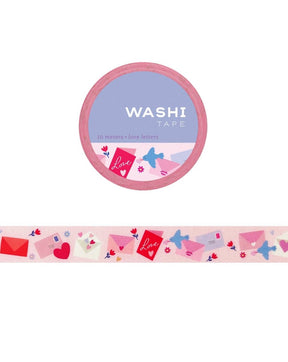 Love Letters Washi Tape - The Merri Artist - merriartist.com