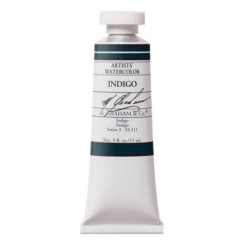 M. Graham Watercolors 15 ml - Indigo NEW! - The Merri Artist - merriartist.com