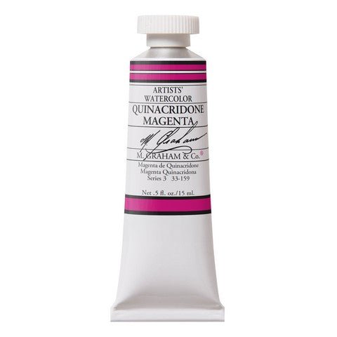 M. Graham Watercolors 15 ml - Quinacridone Magenta NEW! - The Merri Artist - merriartist.com