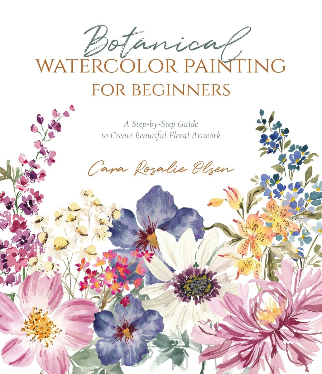 Macmillan Publishers - Botanical Watercolor Painting Step - By - Step Guide - The Merri Artist - merriartist.com