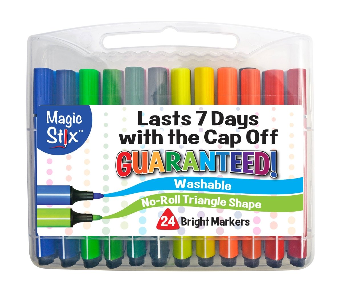 Magic Tri Stix 24 Color - Cap Off for 7 Days TPG - 397 - The Merri Artist - merriartist.com