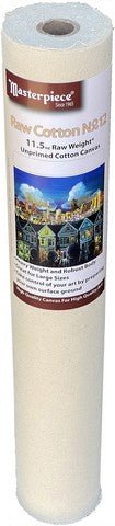 Masterpiece Canvas - Heavy 12oz Unprimed Cotton - 60" X 6 Yard Roll - The Merri Artist - merriartist.com