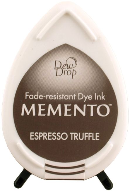 Memento Dye Ink Pad - Dew Drop Espresso Truffle - The Merri Artist - merriartist.com
