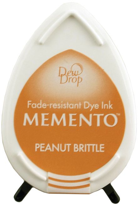 Memento Dye Ink Pad - Dew Drop Peanut Brittle - The Merri Artist - merriartist.com