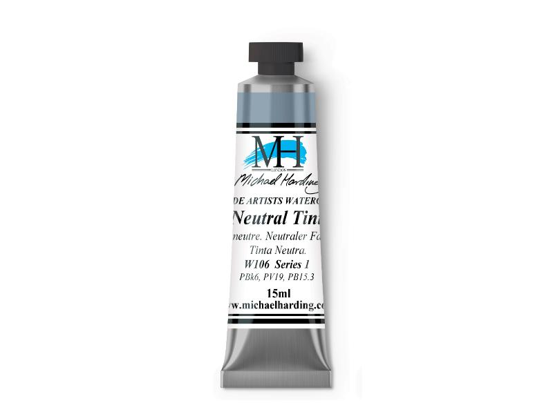 Michael Harding Artists Watercolor 15ml - Neutral Tint - The Merri Artist - merriartist.com