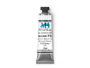 Michael Harding Artists Watercolor 15ml - Titanium White - The Merri Artist - merriartist.com