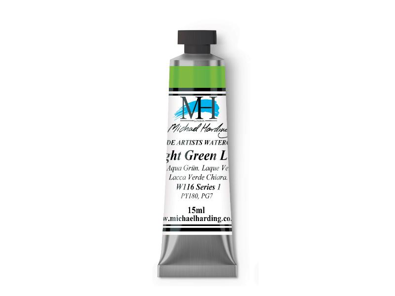 Michael Harding Artists Watercolor 15ml - W116 Bright Green Lake - The Merri Artist - merriartist.com