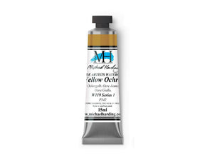 Michael Harding Artists Watercolor 15ml - W119 Yellow Ochre - The Merri Artist - merriartist.com