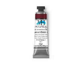 Michael Harding Artists Watercolor 15ml - W132 Transparent Oxide Brown - The Merri Artist - merriartist.com