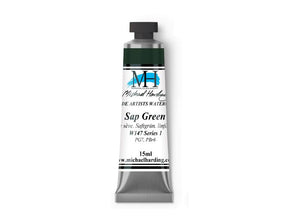Michael Harding Artists Watercolor 15ml - W147 Sap Green - The Merri Artist - merriartist.com