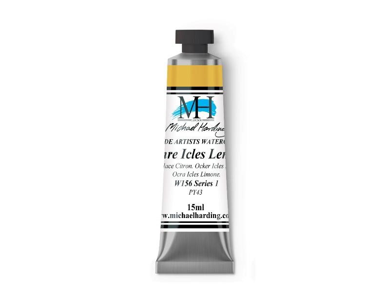 Michael Harding Artists Watercolor 15ml - W156 Ochre Icles Lemon - The Merri Artist - merriartist.com