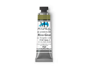 Michael Harding Artists Watercolor 15ml - W165 Moss Green - The Merri Artist - merriartist.com