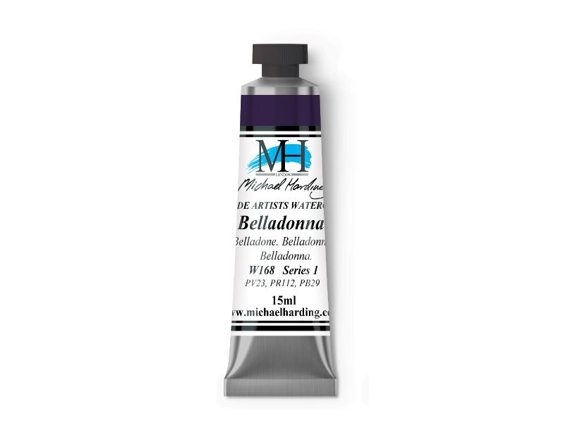 Michael Harding Artists Watercolor 15ml - W168 Belladonna - The Merri Artist - merriartist.com