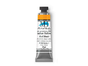 Michael Harding Artists Watercolor 15ml - W204 Indian Yellow Red Shade - The Merri Artist - merriartist.com