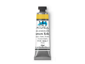 Michael Harding Artists Watercolor 15ml - W216 Turners Yellow - The Merri Artist - merriartist.com