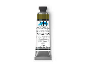 Michael Harding Artists Watercolor 15ml - W237 Green Gold - The Merri Artist - merriartist.com