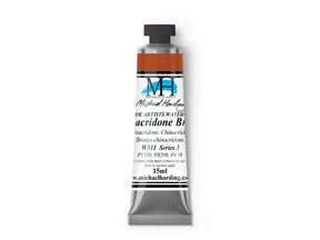 Michael Harding Artists Watercolor 15ml - W311 Quinacridone Bronze - The Merri Artist - merriartist.com