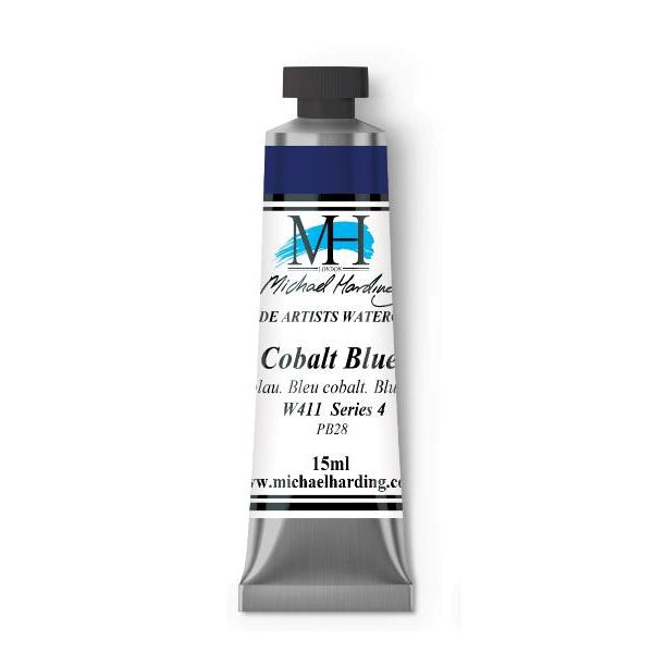 Michael Harding Artists Watercolor 15ml - W411 Cobalt Blue - The Merri Artist - merriartist.com