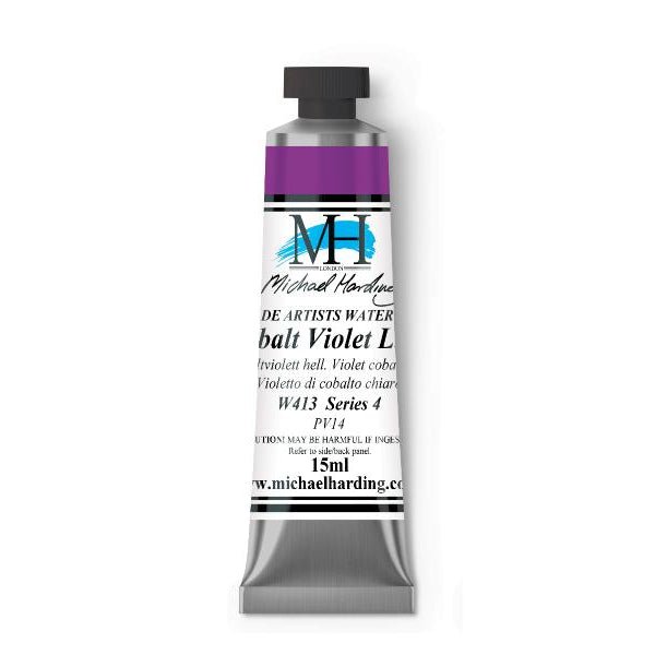 Michael Harding Artists Watercolor 15ml - W413 Cobalt Violet Light - The Merri Artist - merriartist.com