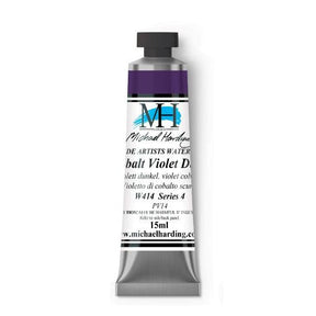 Michael Harding Artists Watercolor 15ml - W414 Cobalt Violet Dark - The Merri Artist - merriartist.com
