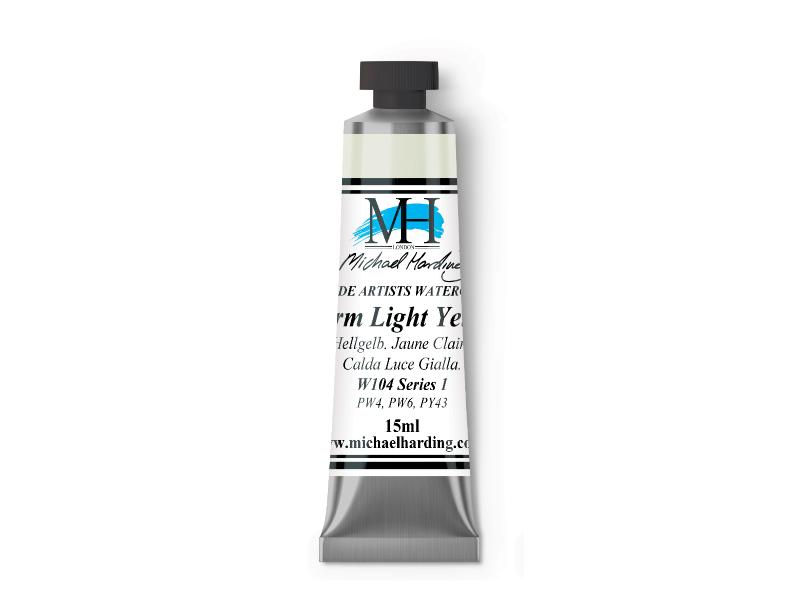 Michael Harding Artists Watercolor 15ml - Warm Light Yellow - The Merri Artist - merriartist.com