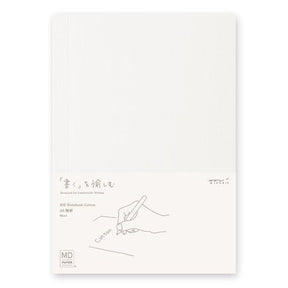 Midori A5 (8.3" x 5.9" x 0.4") Journal - Blank - Cotton - The Merri Artist - merriartist.com