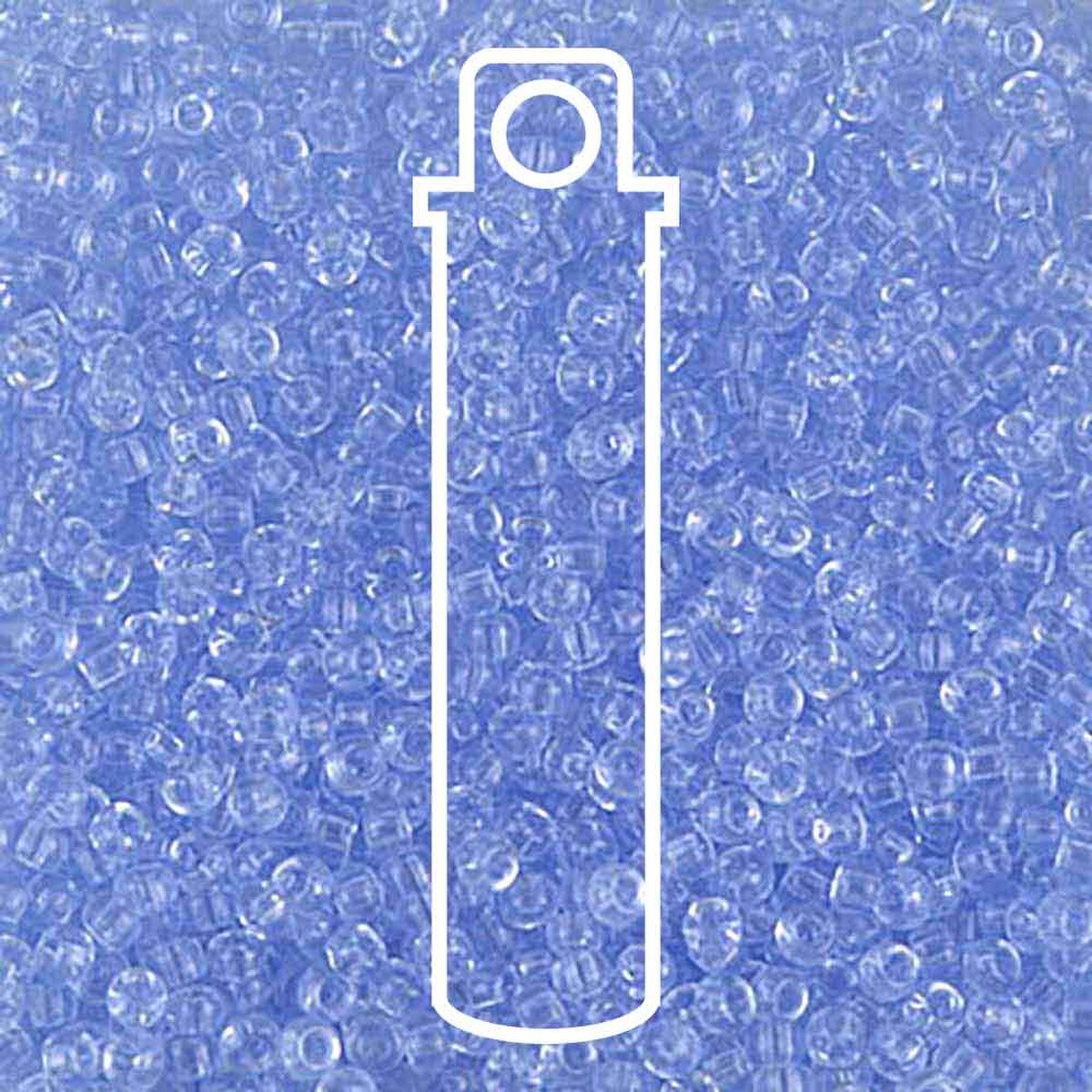 Miyuki Round 11/0 (2mm) Seed Beads - Lt. Cornflower Blue - approx. 8.5 grams - The Merri Artist - merriartist.com