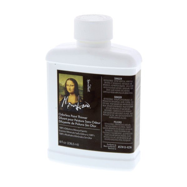 Mona Lisa Odorless Paint Thinner 8 oz - The Merri Artist - merriartist.com