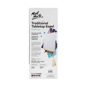 Mont Marte Traditional Tabletop Easel (holds canvases up to 24.4 inches) - The Merri Artist - merriartist.com