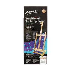 Mont Marte Traditional Tabletop Easel (holds canvases up to 24.4 inches) - The Merri Artist - merriartist.com