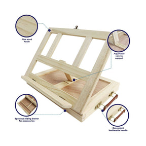 Mont Marte Usa, Inc. - Table Easel with Drawer - The Merri Artist - merriartist.com