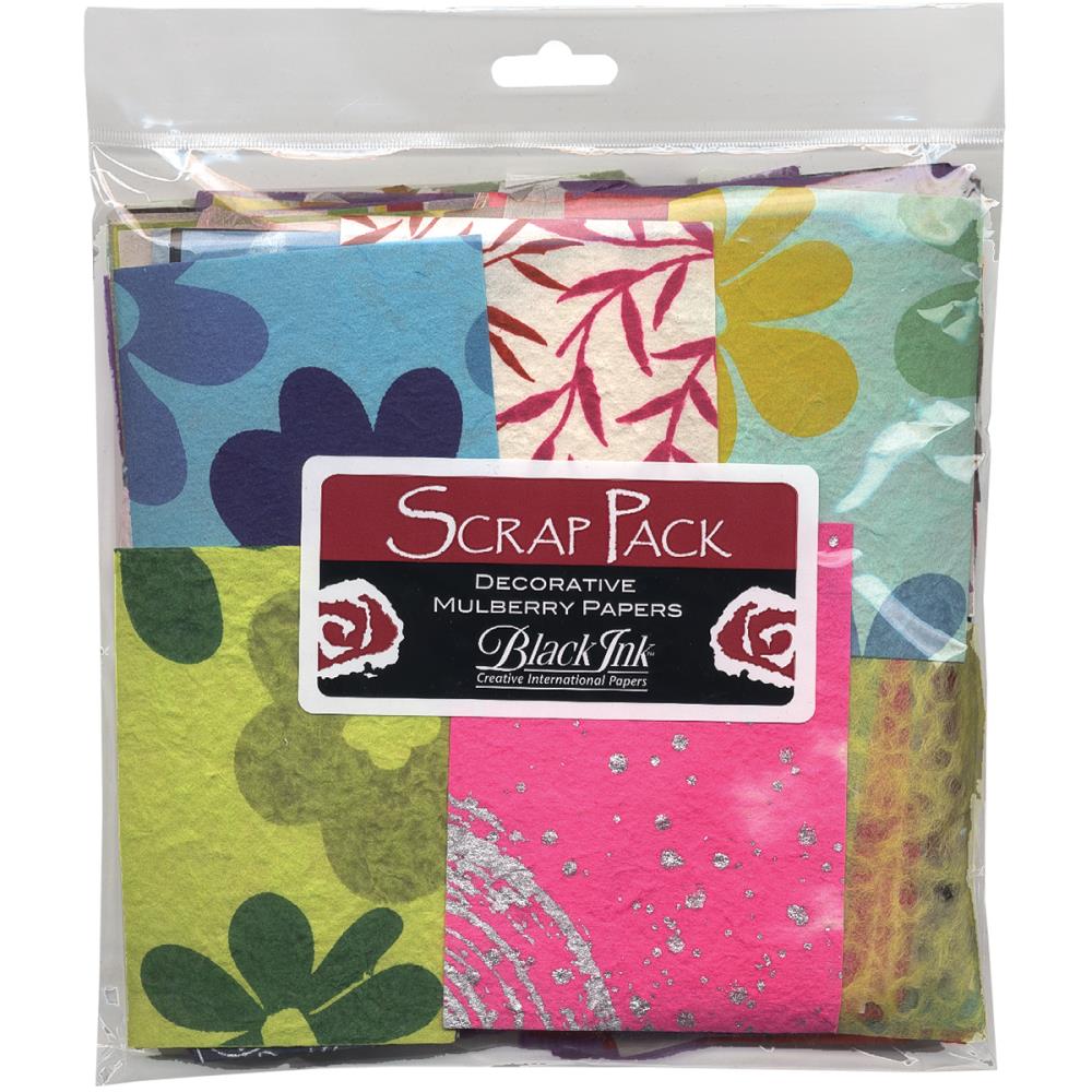 Mulberry Paper Scrap Pack By Black Ink Papers - The Merri Artist - merriartist.com