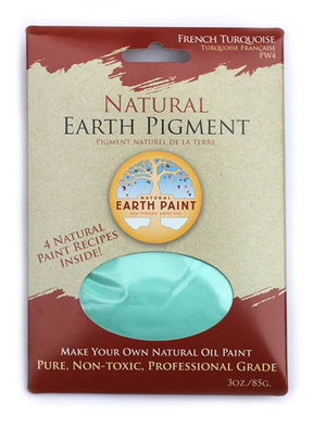 Natural Earth Paint - 3 oz. Earth & Mineral Pigments - Terre Verté - The Merri Artist - merriartist.com