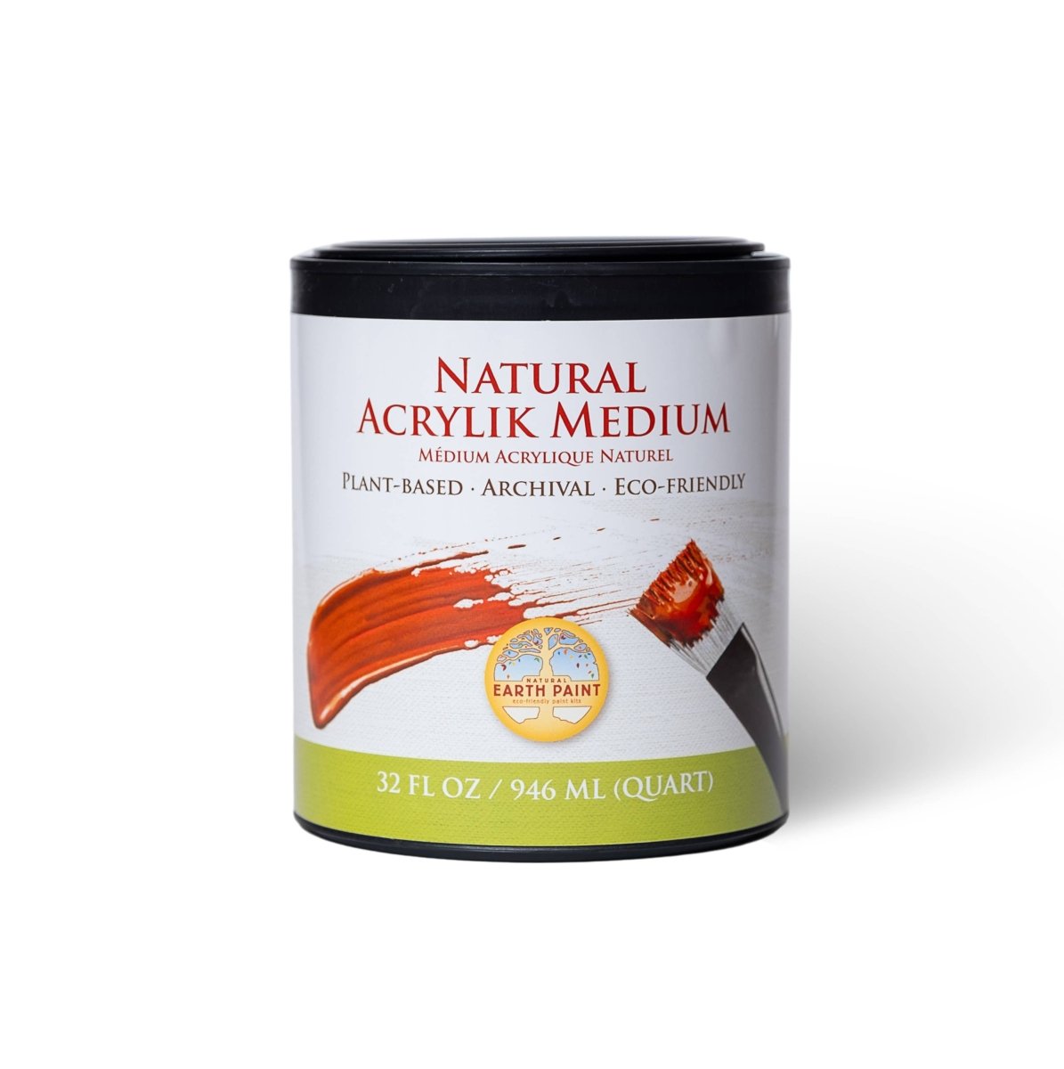 Natural Earth Paint - Natural Acrylik Medium™ - 32 oz - The Merri Artist - merriartist.com
